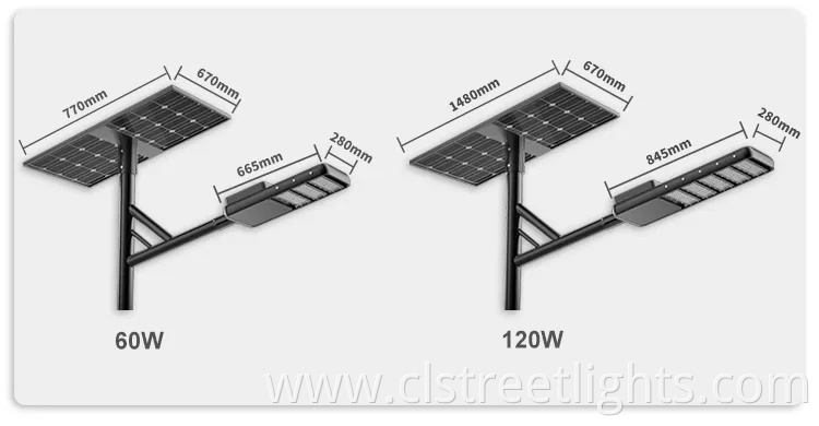 Factory Direct Sales of Solar Street Lighting for Outdoor Use Gardens Light